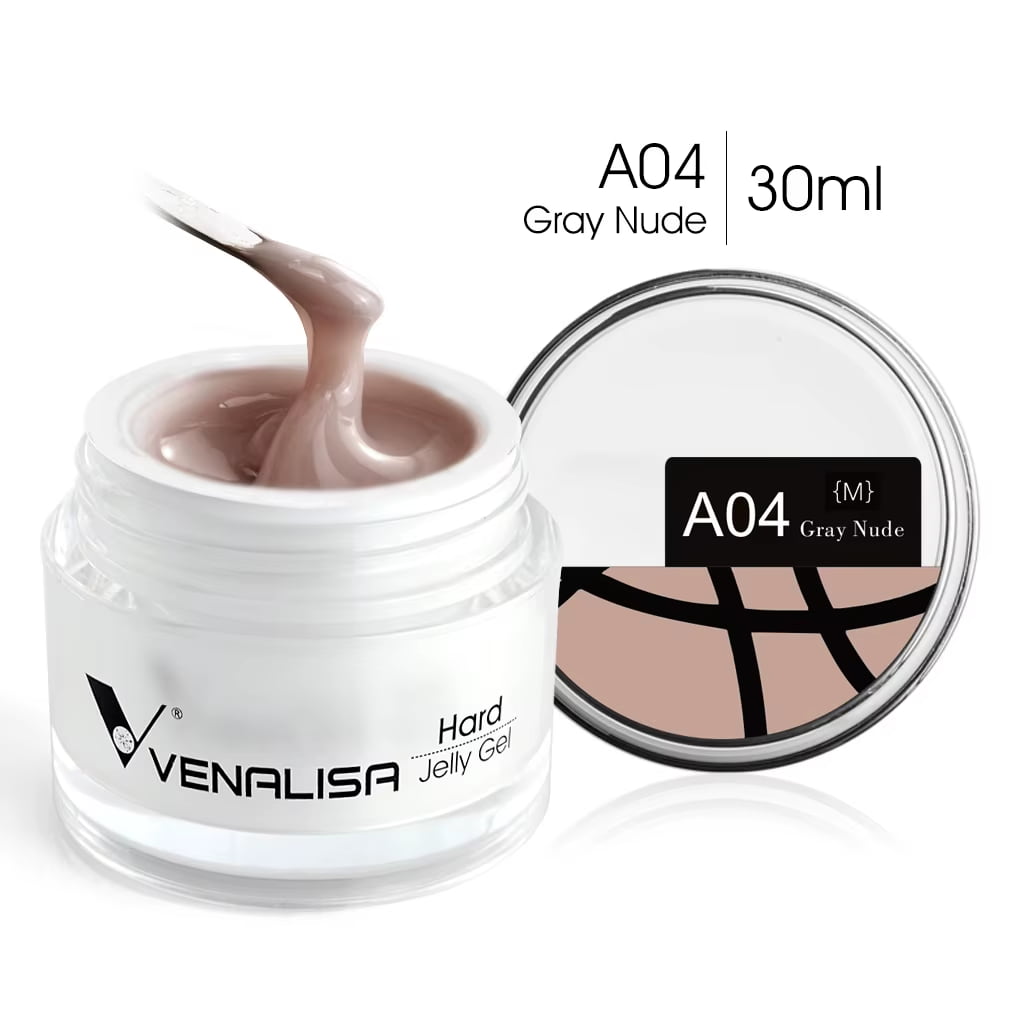 Venalisa Jelly Extension Gel Gray Nude - rakennegeeli