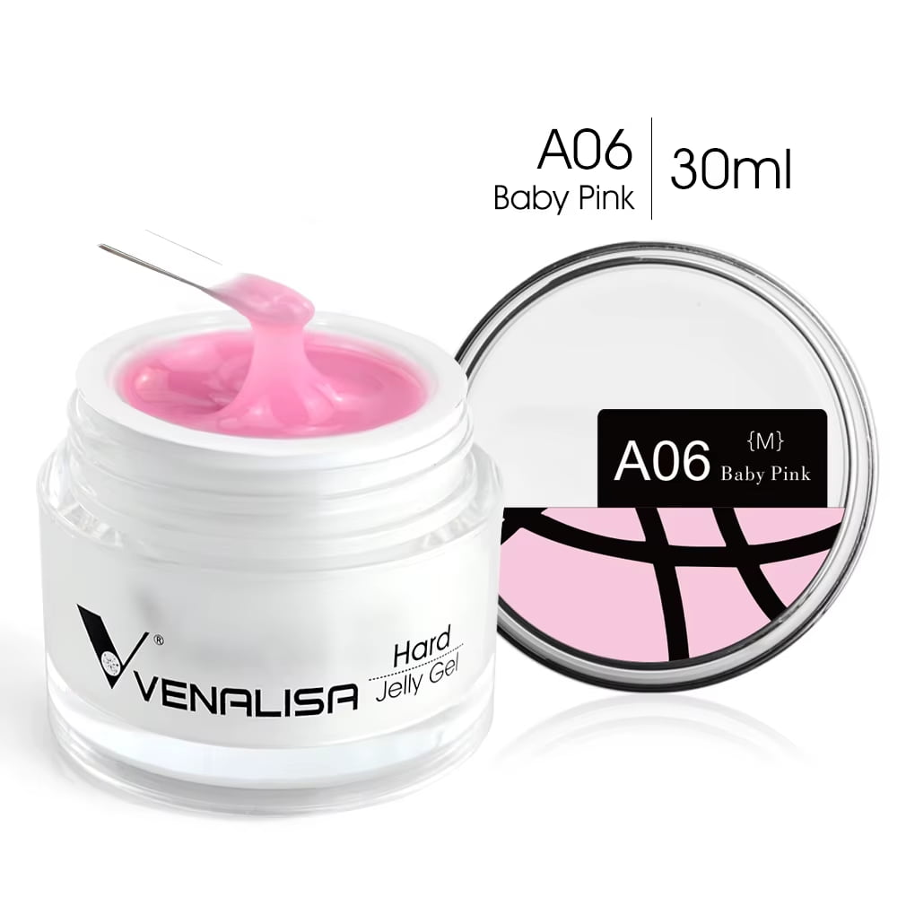 Venalisa Jelly Extension Gel Baby Pink rakennegeeli