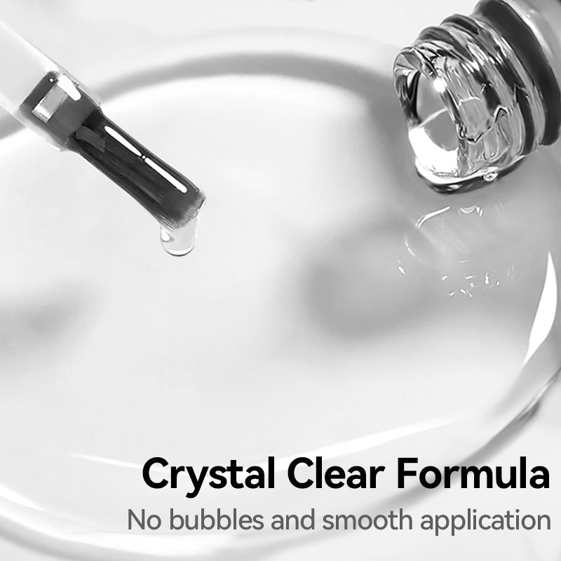 Kirkas base geeli kynsille 10 ml – geelilakkauksen pohjageeli