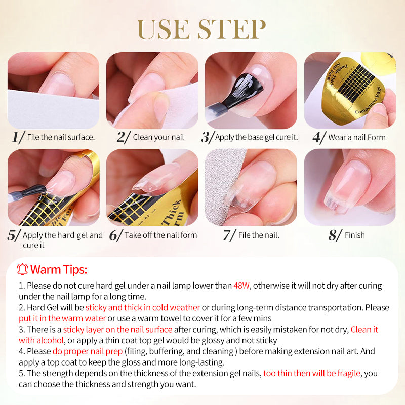 Born Pretty Builder Gel - Itsetasoittuva Rakennegeeli (30 ml)