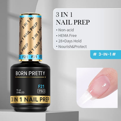 Born Pretty 3 In 1 Nail Prep