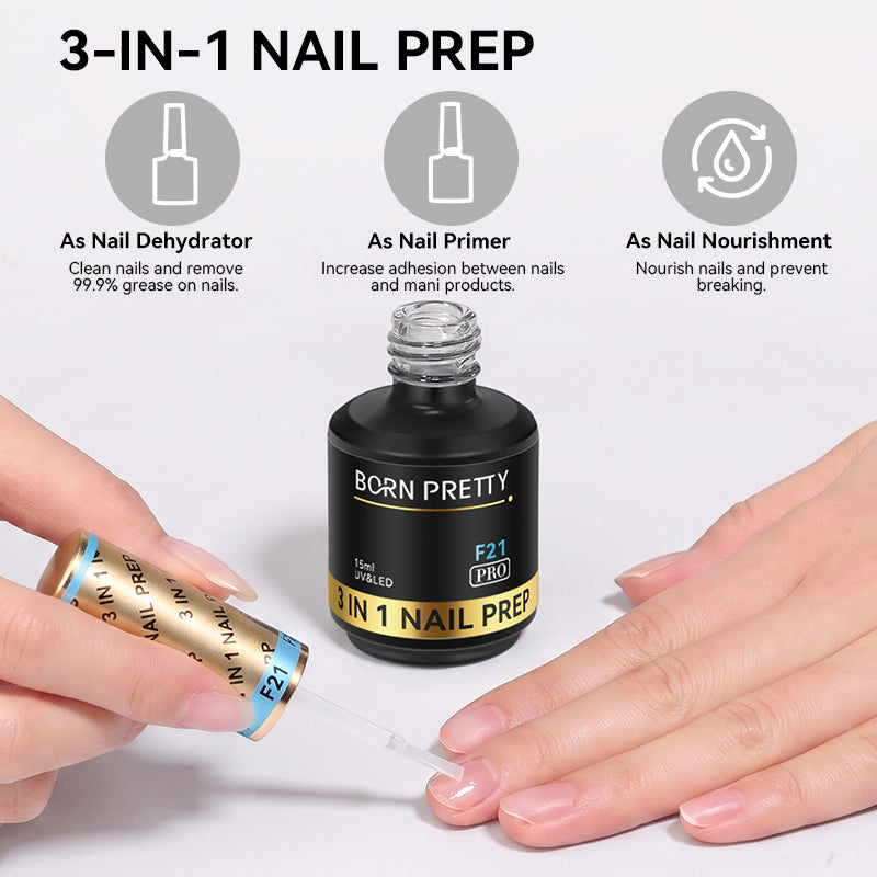 Born Pretty 3 In 1 Nail Prep