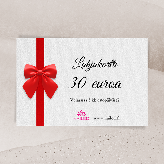 Nailed Lahjakortti