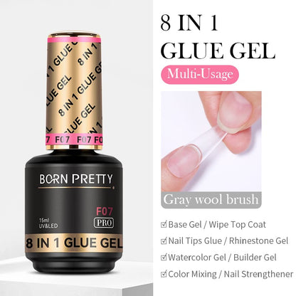 Born Pretty 8 in 1 Glue Gel