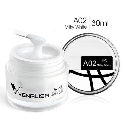 Venalisa Jelly Extension Gel Milky White rakennegeeli