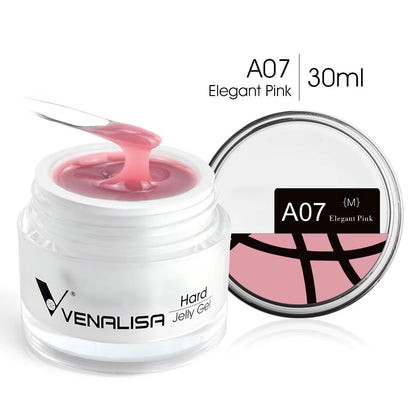 Venalisa Jelly Extension Gel Elegant Pink rakennegeeli