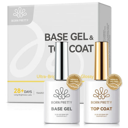 Born Pretty Base & Top Coat Set (2 x 15 ml)
