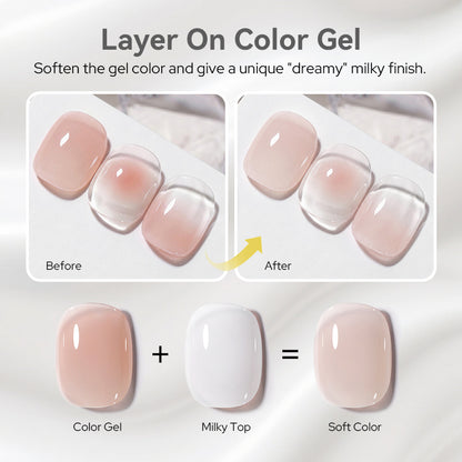 Born Pretty Pro Milky Top Coat