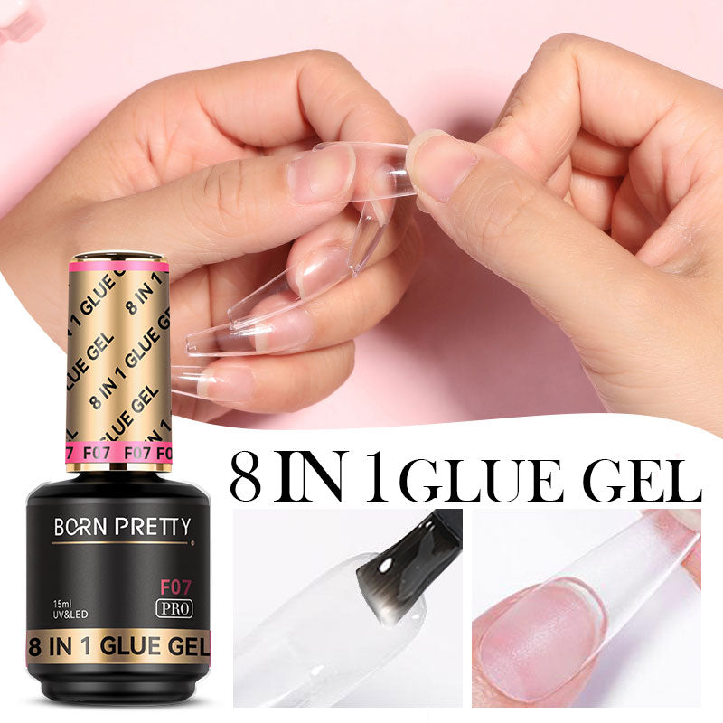 Born Pretty 8 in 1 Glue Gel