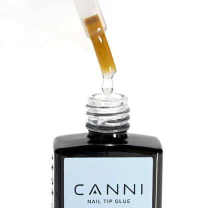 CANNI kynsiliima Nail Tip Glue pullossa