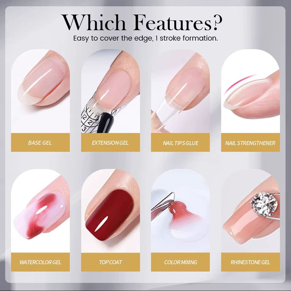 Born Pretty 8 in 1 Glue Gel