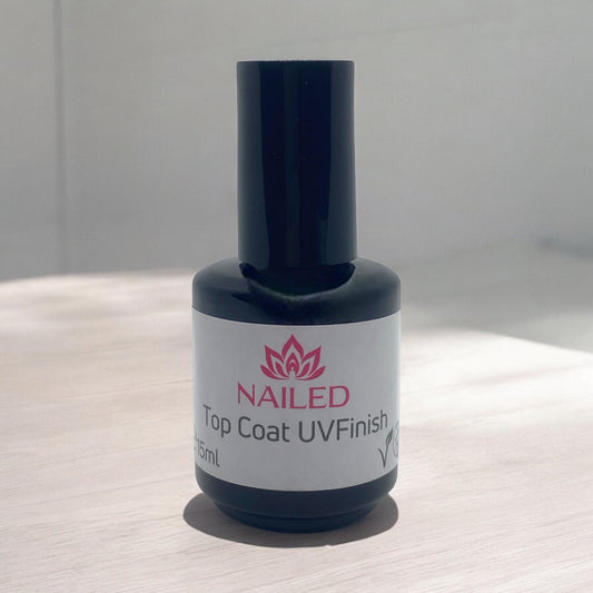 top coat päällyslakka uv finish geelikynnet nailed.fi